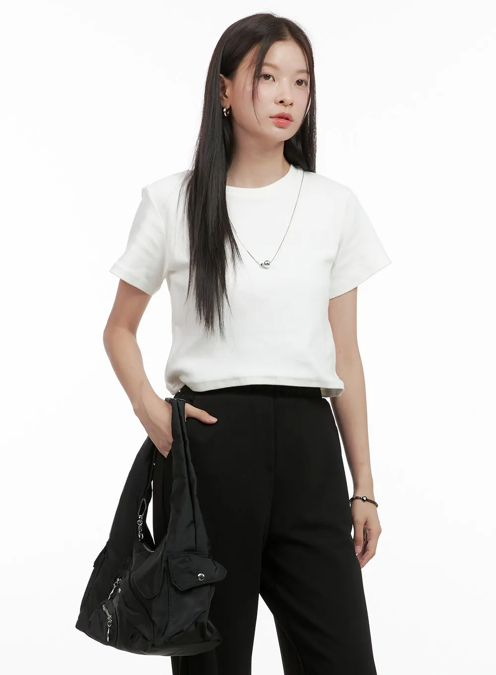 Multi-Pocketed Shoulder Bag OG419