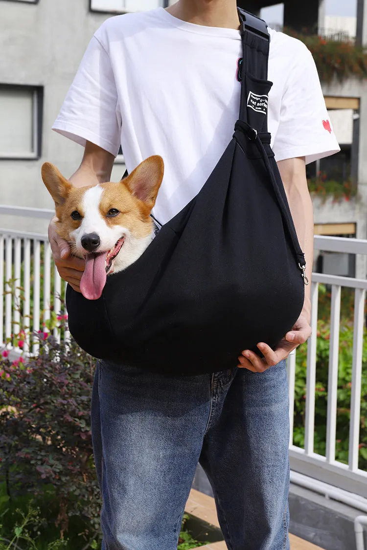 New Folding Dog Backpack Breathable Pet Going Out Cat Bag / Nueva mochila plegable para perros, transpirable, para salir con gatos