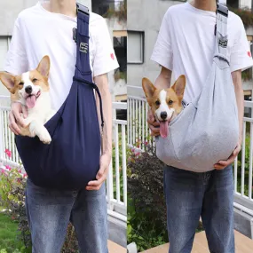 New Folding Dog Backpack Breathable Pet Going Out Cat Bag / Nueva mochila plegable para perros, transpirable, para salir con gatos