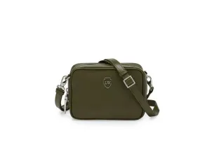 Nicole olive silver mini bag