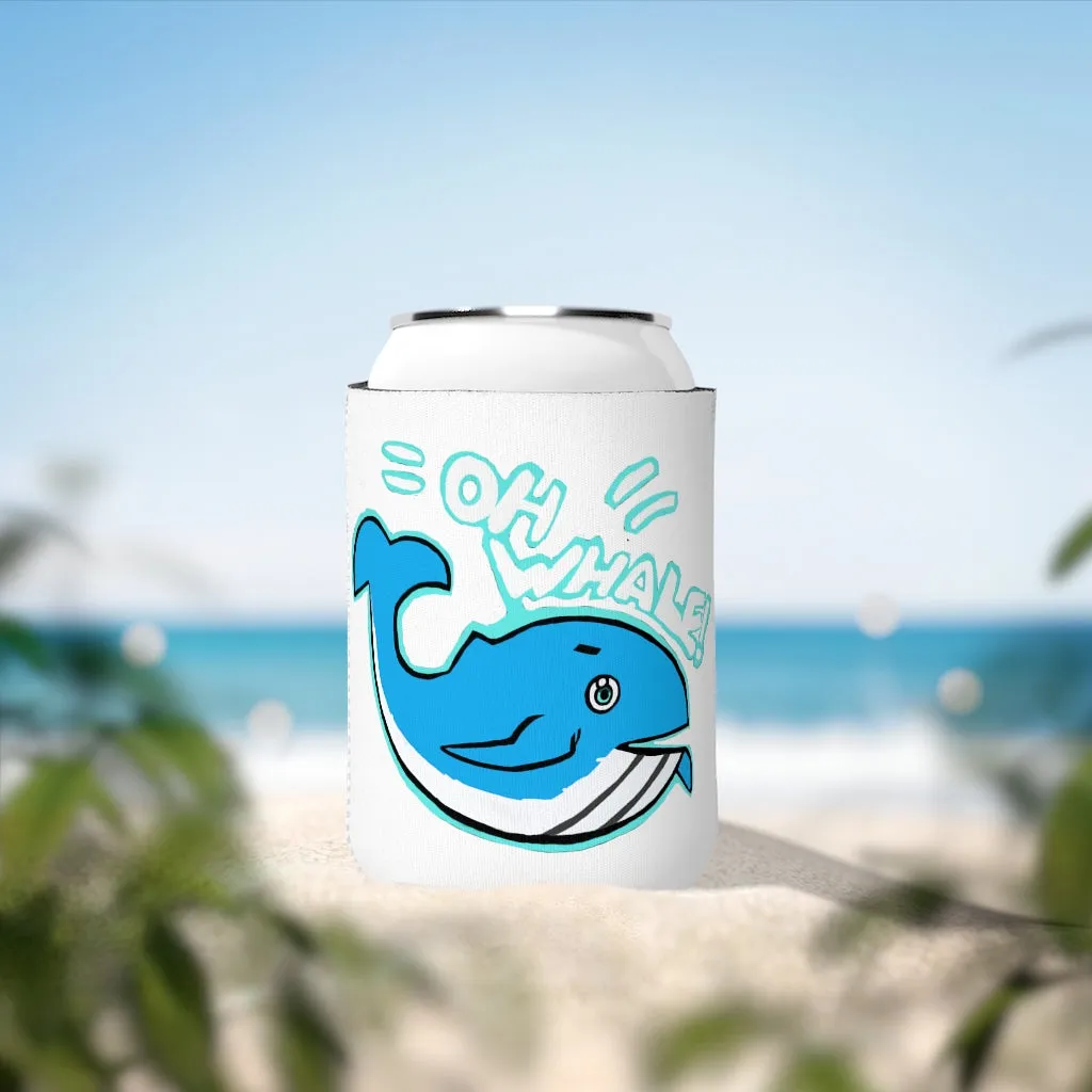 Oh Whale Can Cooler Sleeve