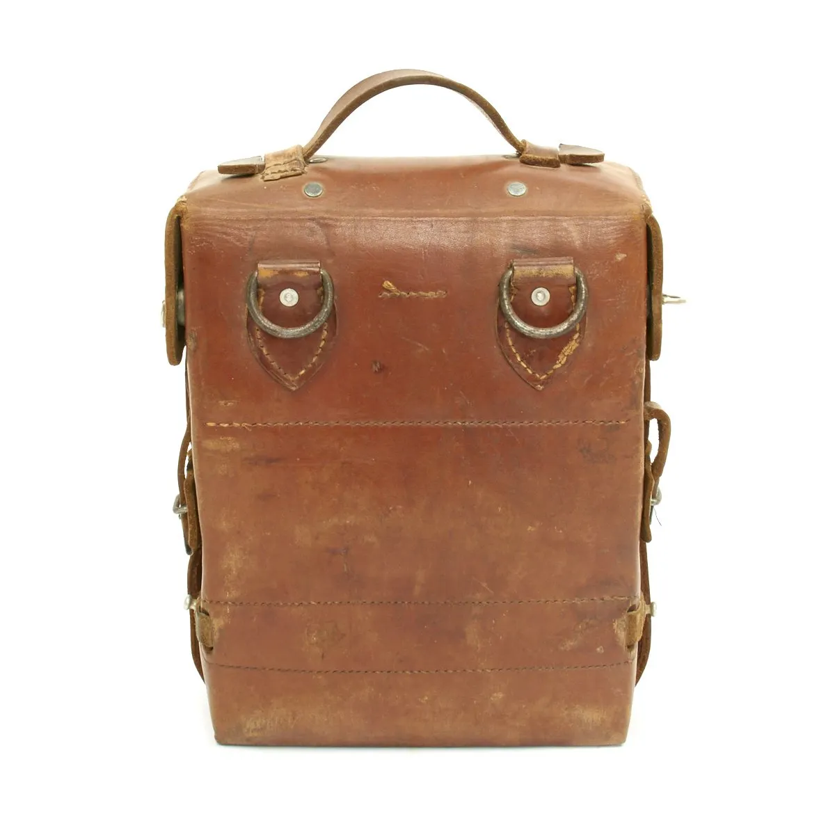 Original German WWII Field Medic First Aid Medical Set in Leather Medic Bag - Complete