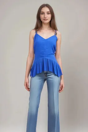 Peplum Cami Top