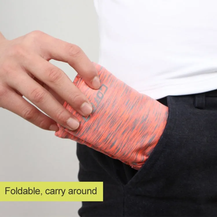 Personal Large-capacity Stretch Tablet Pockets Travel Anti-theft Bag Phone Bag, Size: XL(Grey)
