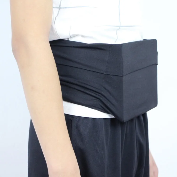 Personal Large-capacity Stretch Tablet Pockets Travel Anti-theft Bag Phone Bag, Size: XL(Grey)