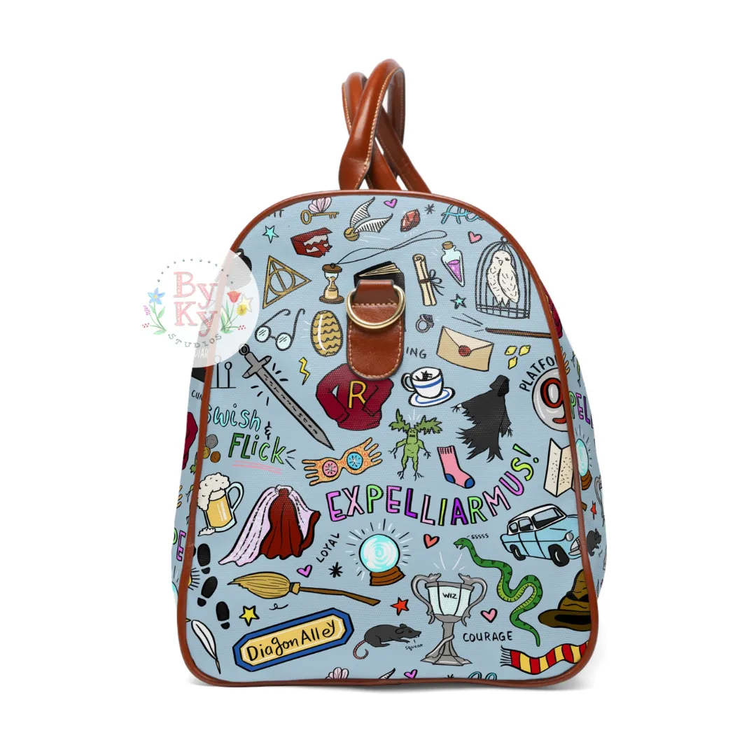 PREORDER: Wizarding World Waterproof Duffle Bag