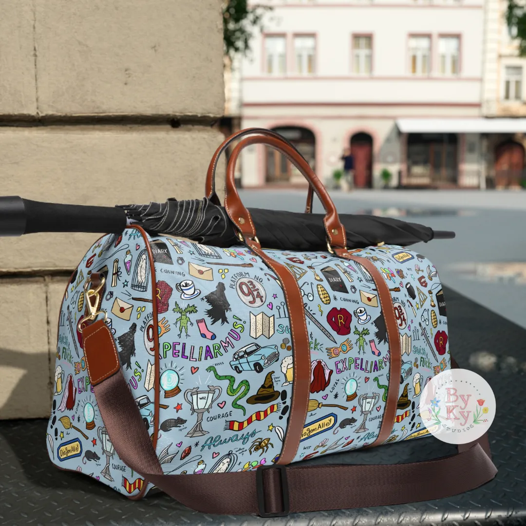 PREORDER: Wizarding World Waterproof Duffle Bag