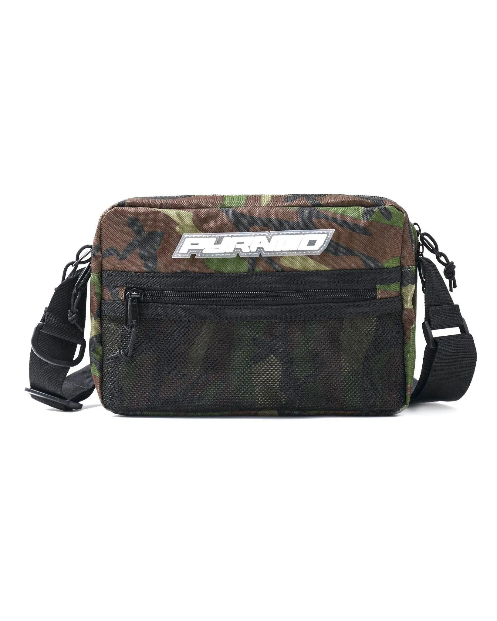 Pyramid Medium Tech Shoulder Bag Camo