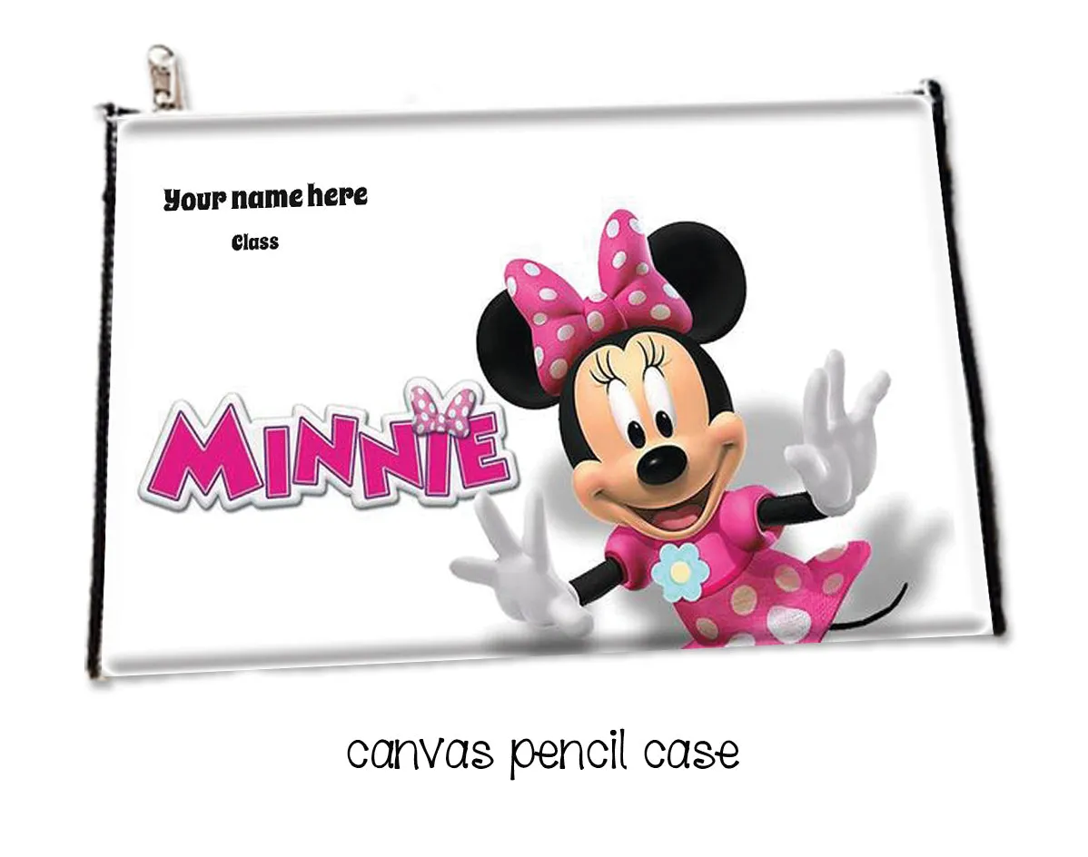 ""Minnie Mouse" School labels packs