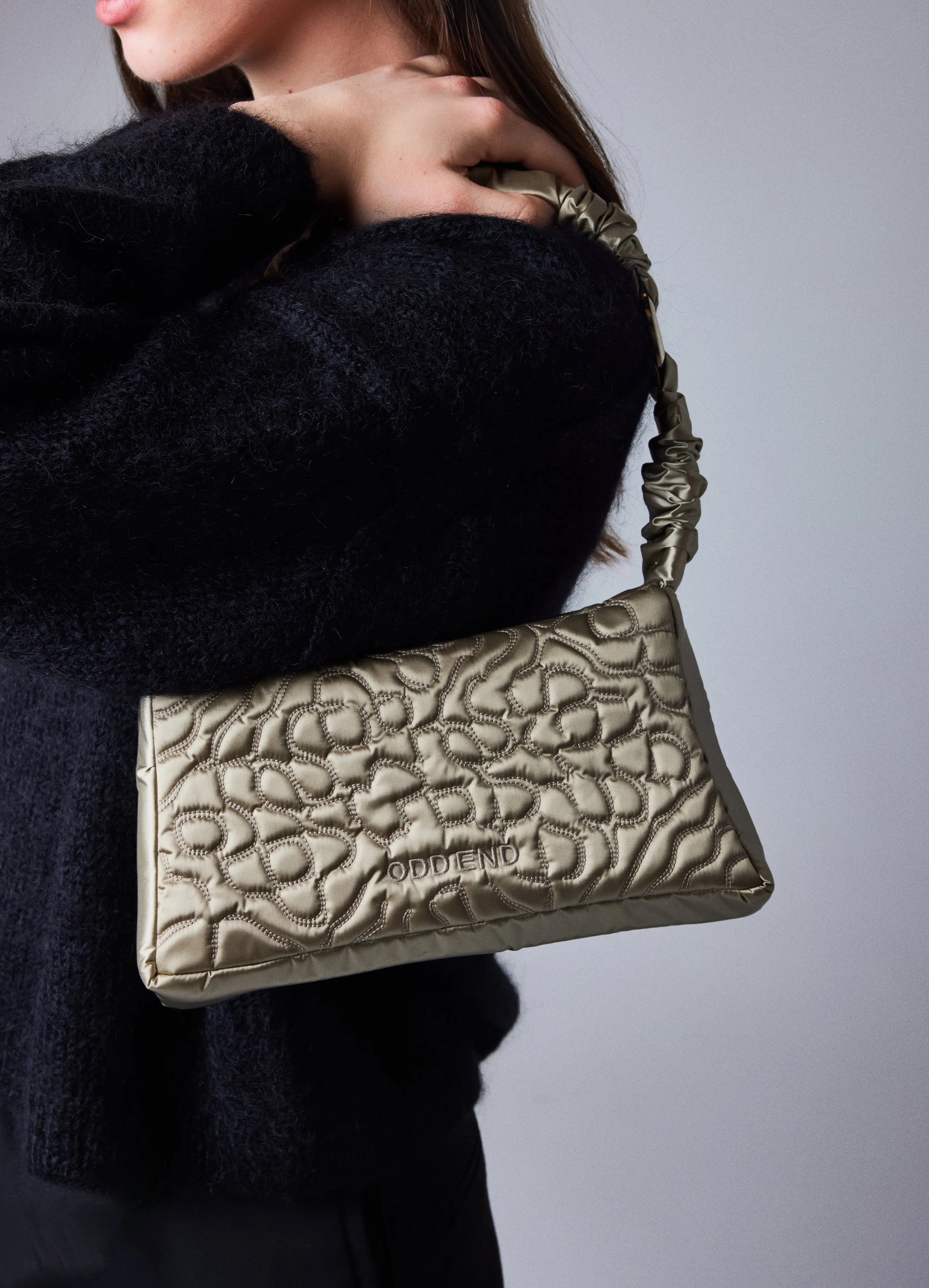 RING BAG | SILVER BEIGE