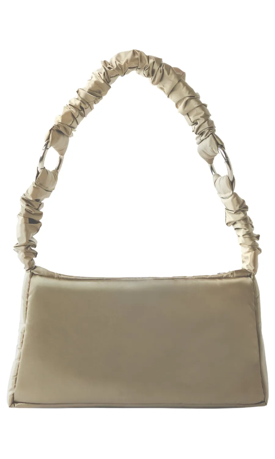 RING BAG | SILVER BEIGE