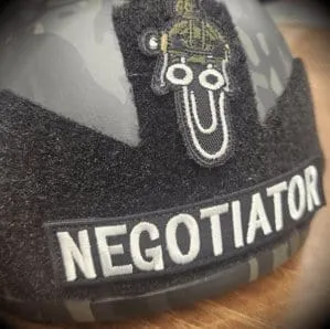 RipStop Custom Name Tape - Black