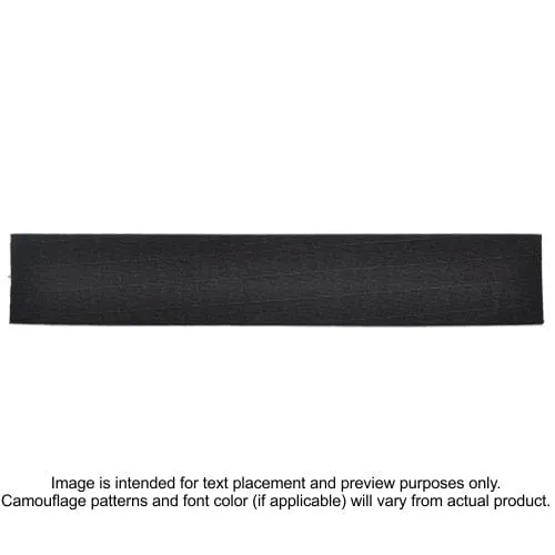RipStop Custom Name Tape - Black