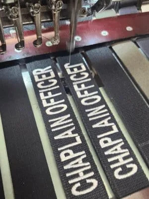 RipStop Custom Name Tape - Black