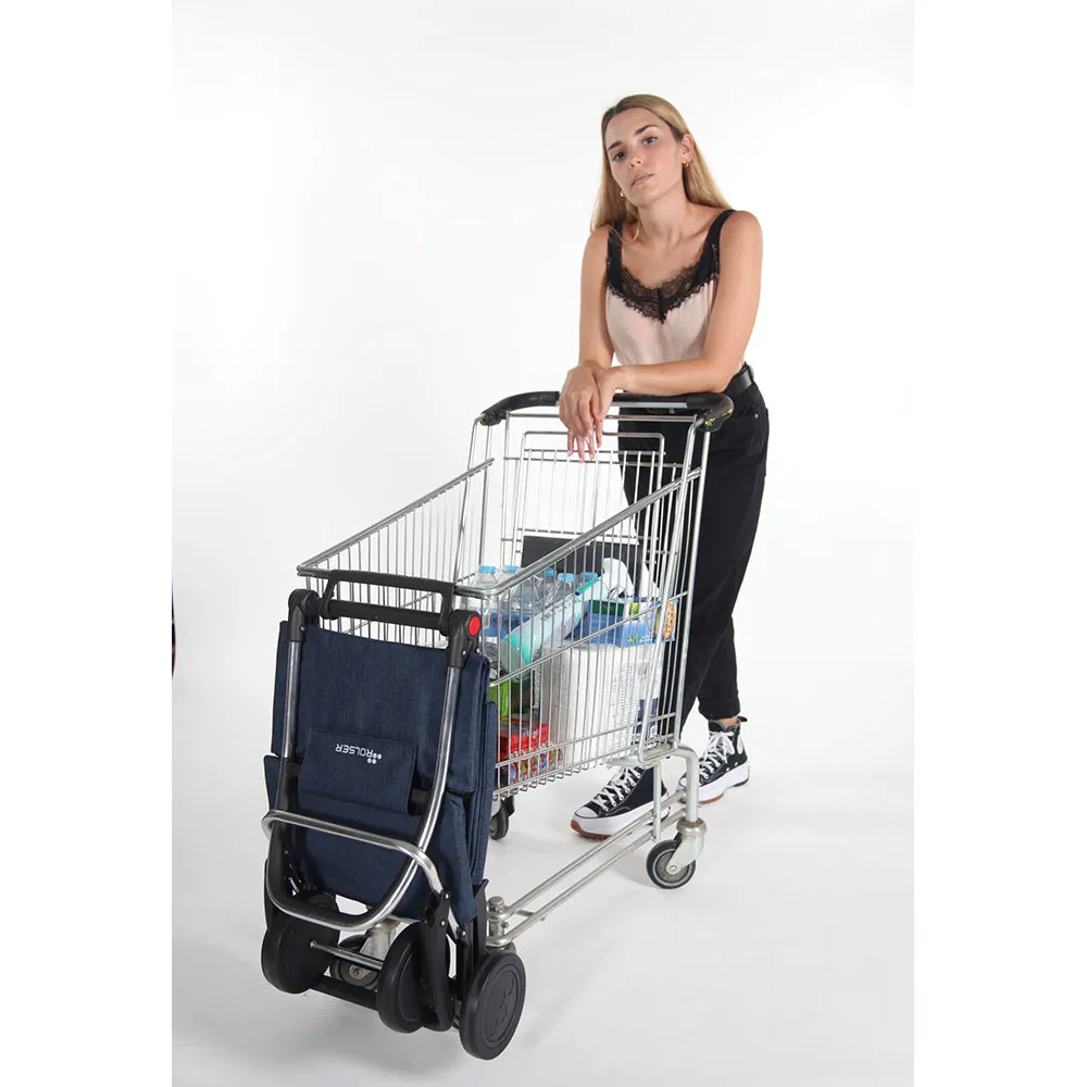 Rolser I-Max MF 2 Big Wheel Foldable Shopping Trolley IMX308