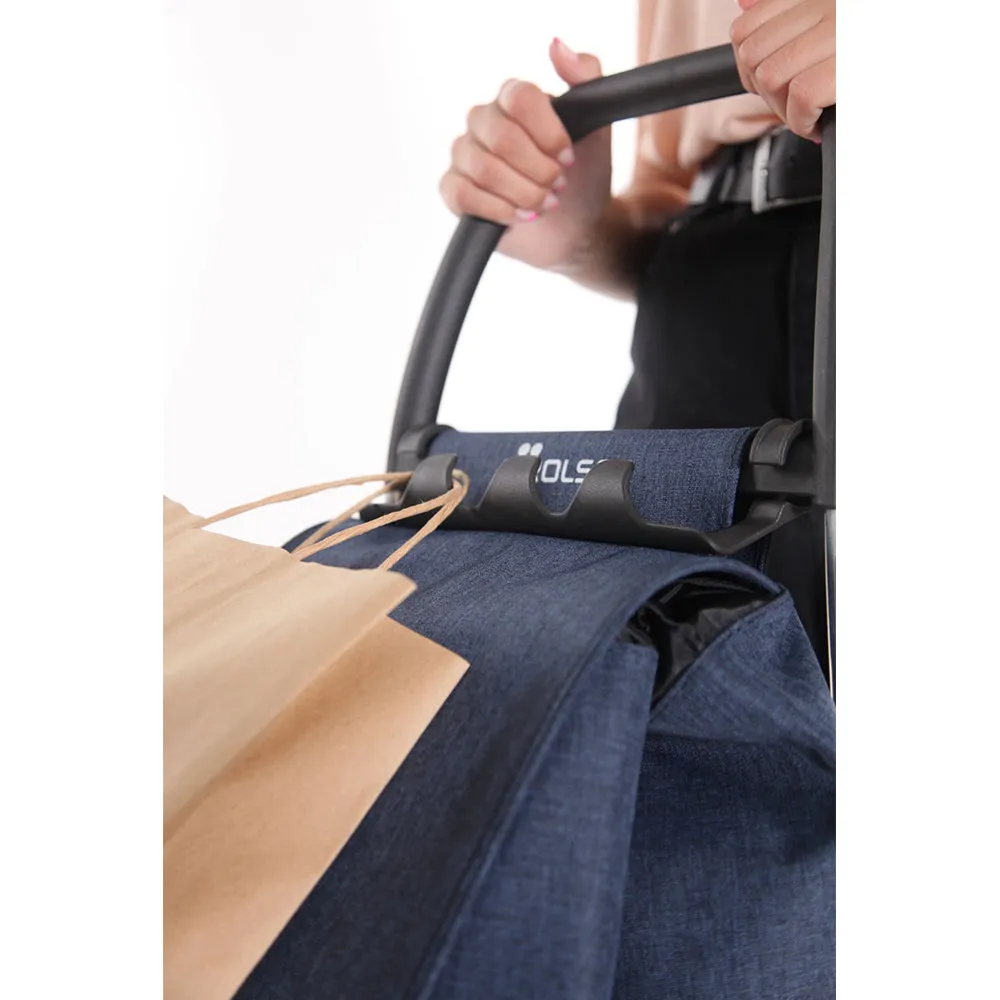 Rolser I-Max MF 2 Big Wheel Foldable Shopping Trolley IMX308