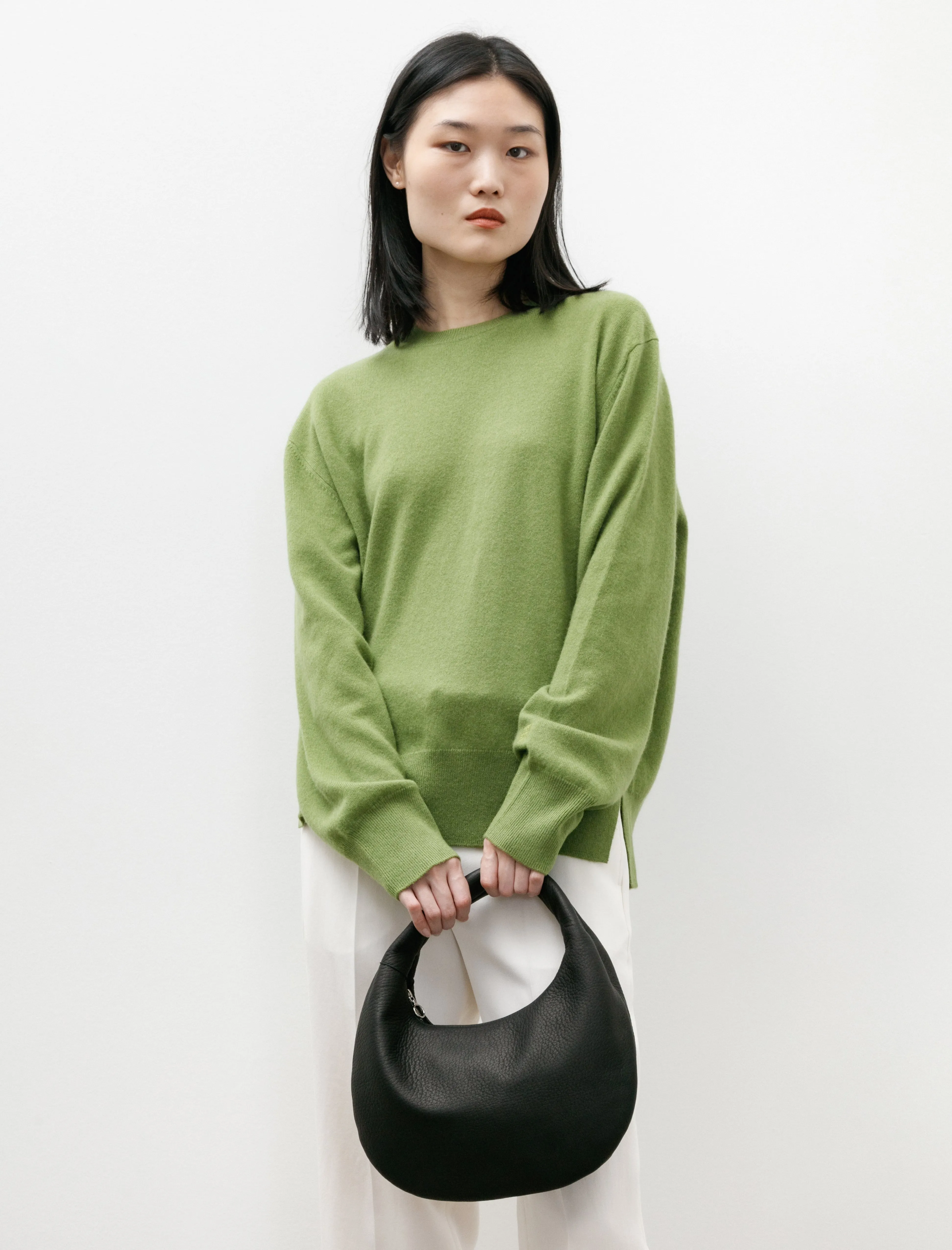 Round One Shoulder Bag Black