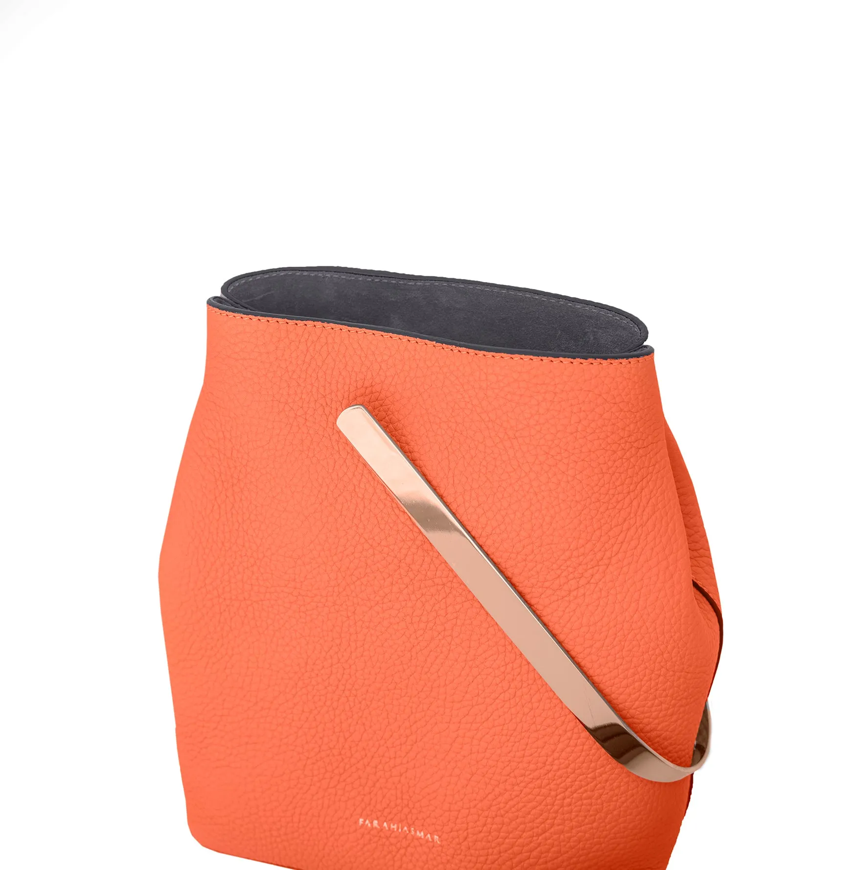 Salmon Orange Carine Tote