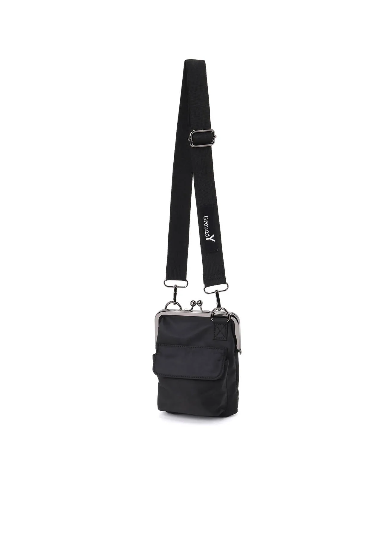 SHOULDER BAG WITH CLASP CLOSURE