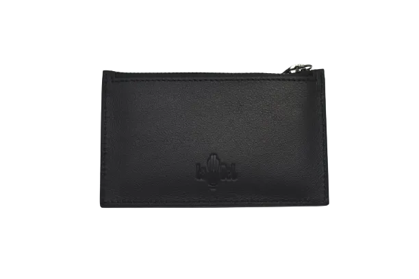Small Wallet Salmon Black