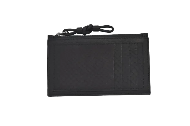Small Wallet Salmon Black