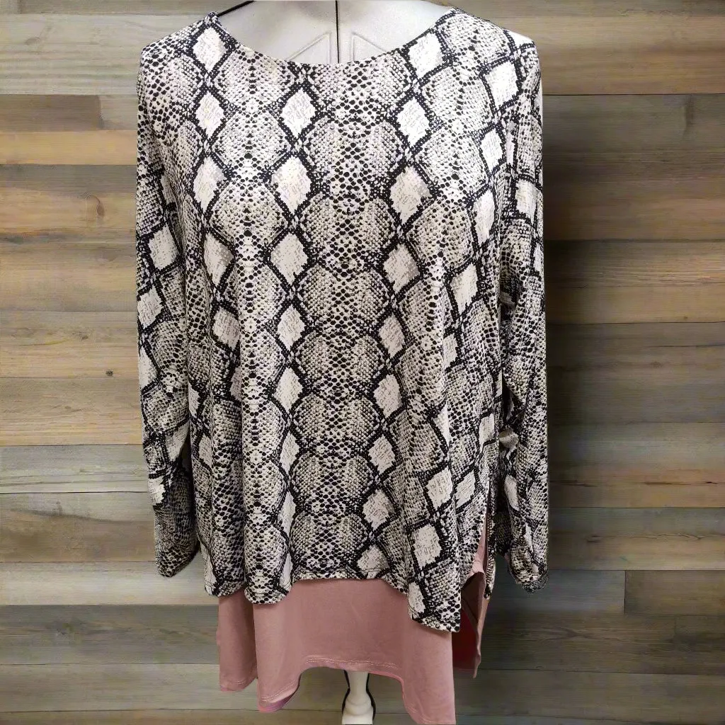 Snakeskin Top ETX7108