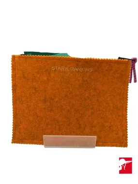 Stark Rankins Pochette Orange/Brown NEW