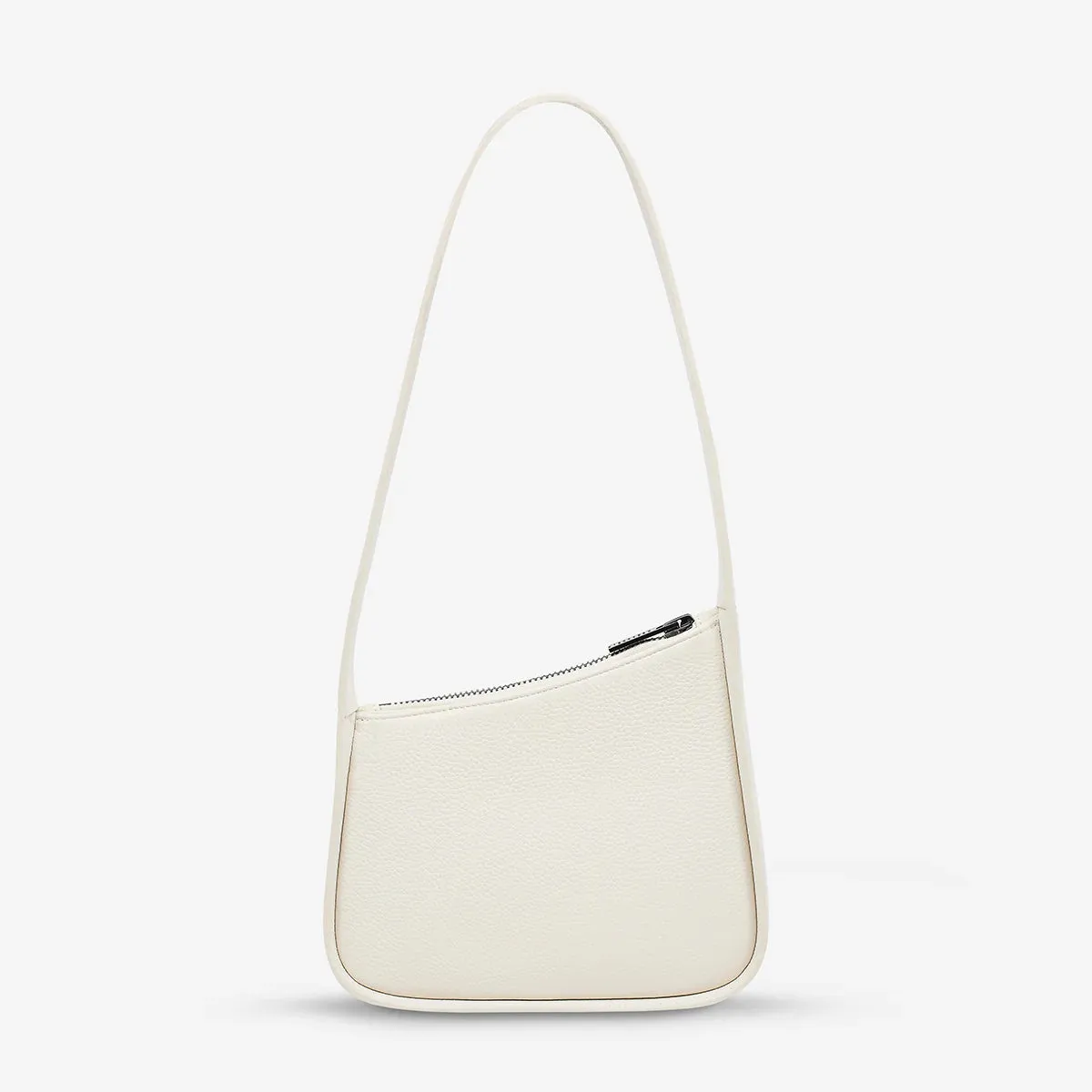 STATUS ANXIETY Womens Phenomena Leather Bag - Chalk