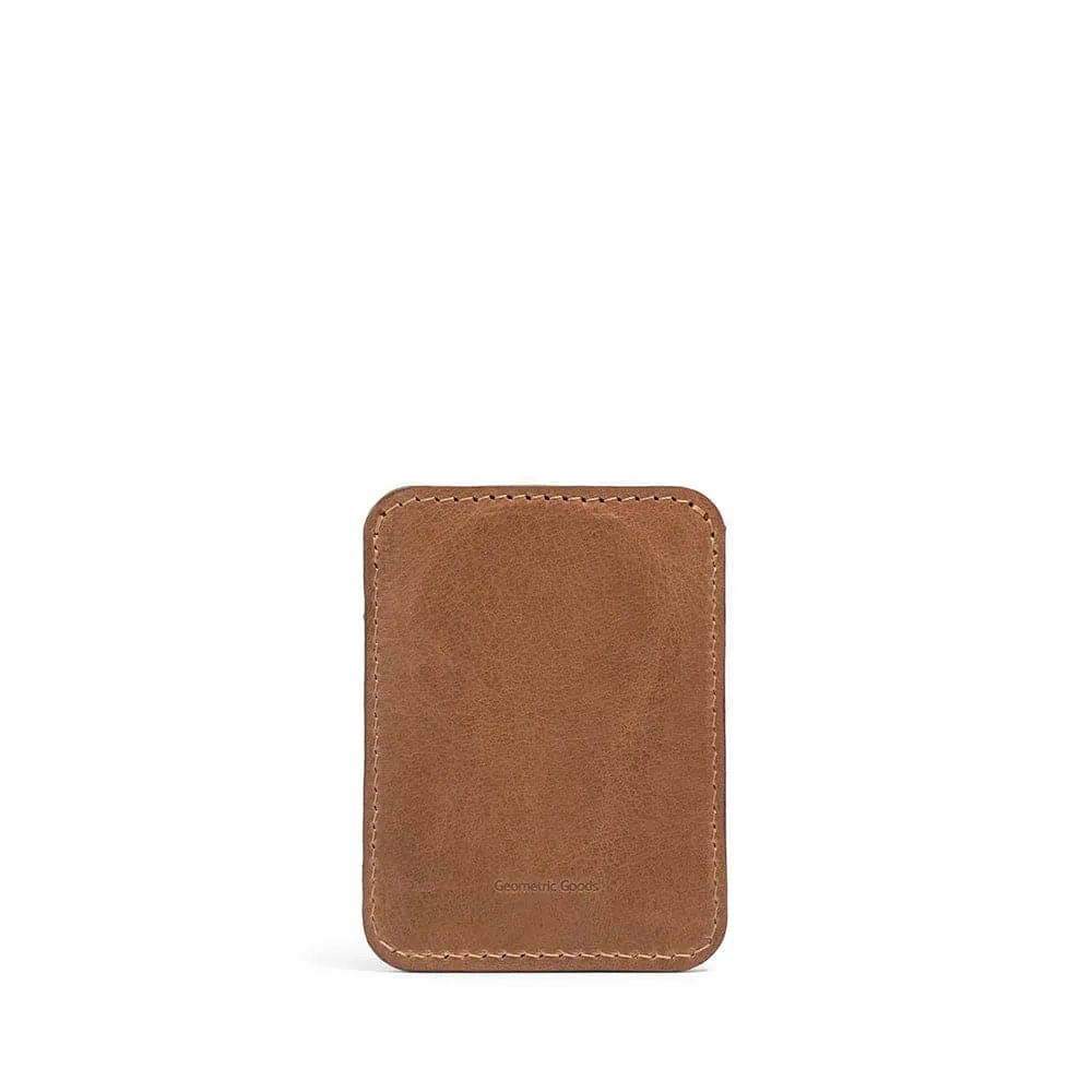 Stylish Leather Magsafe Wallet for up to 6 Cards - Italian Full-Grain Leather