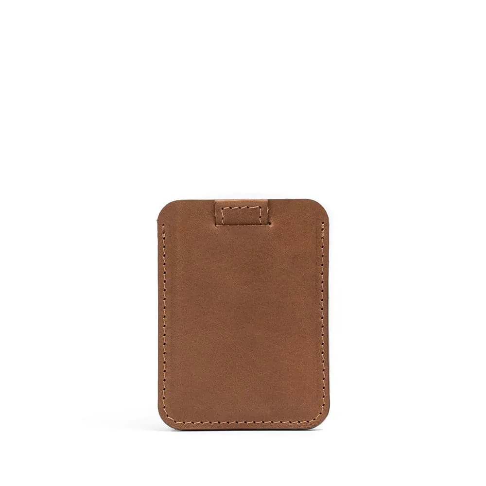 Stylish Leather Magsafe Wallet for up to 6 Cards - Italian Full-Grain Leather