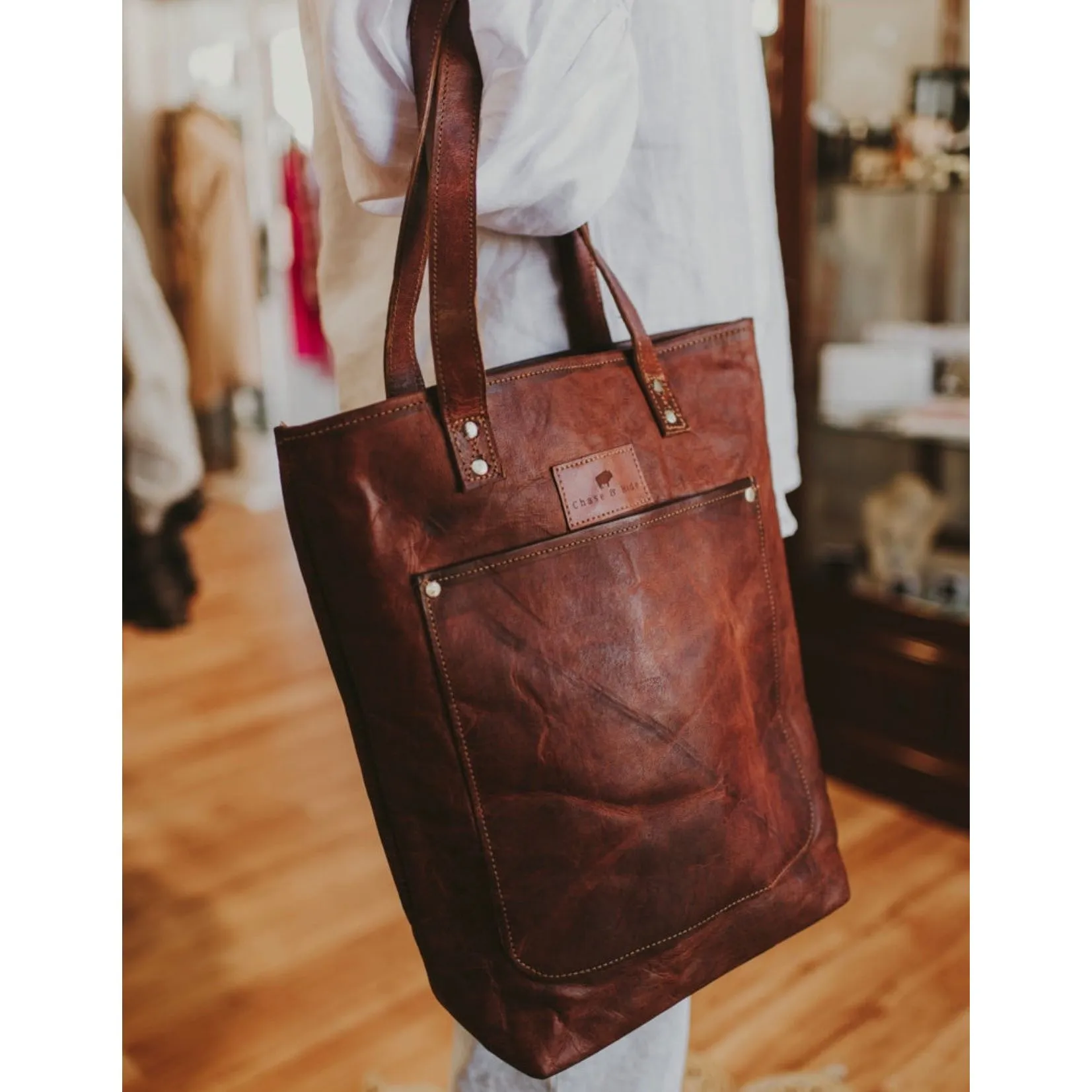 The Large pocket tote #Lpt