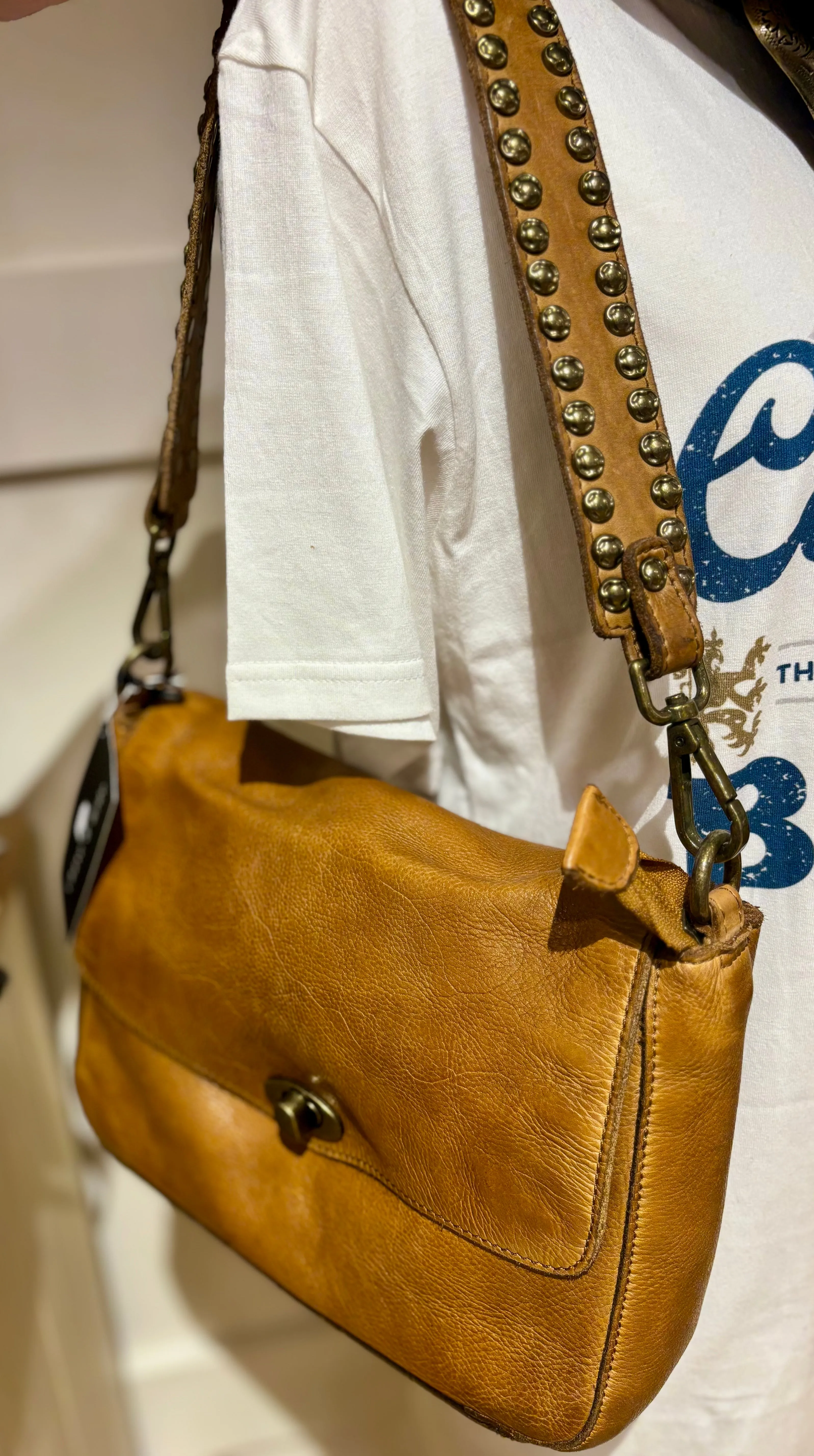 The Stella Gold Stud shoulder bag #Stella