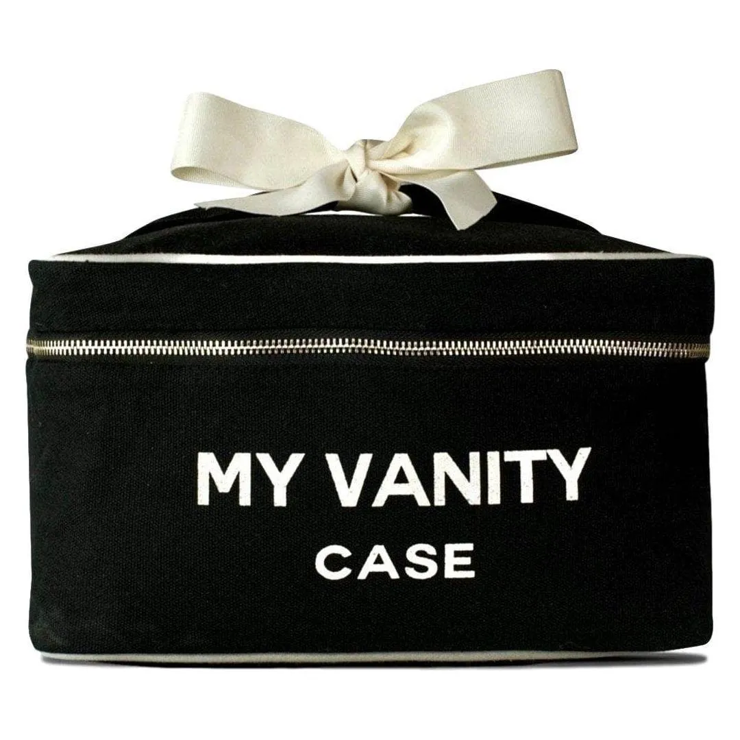 The Vanity Black Large Beauty Case