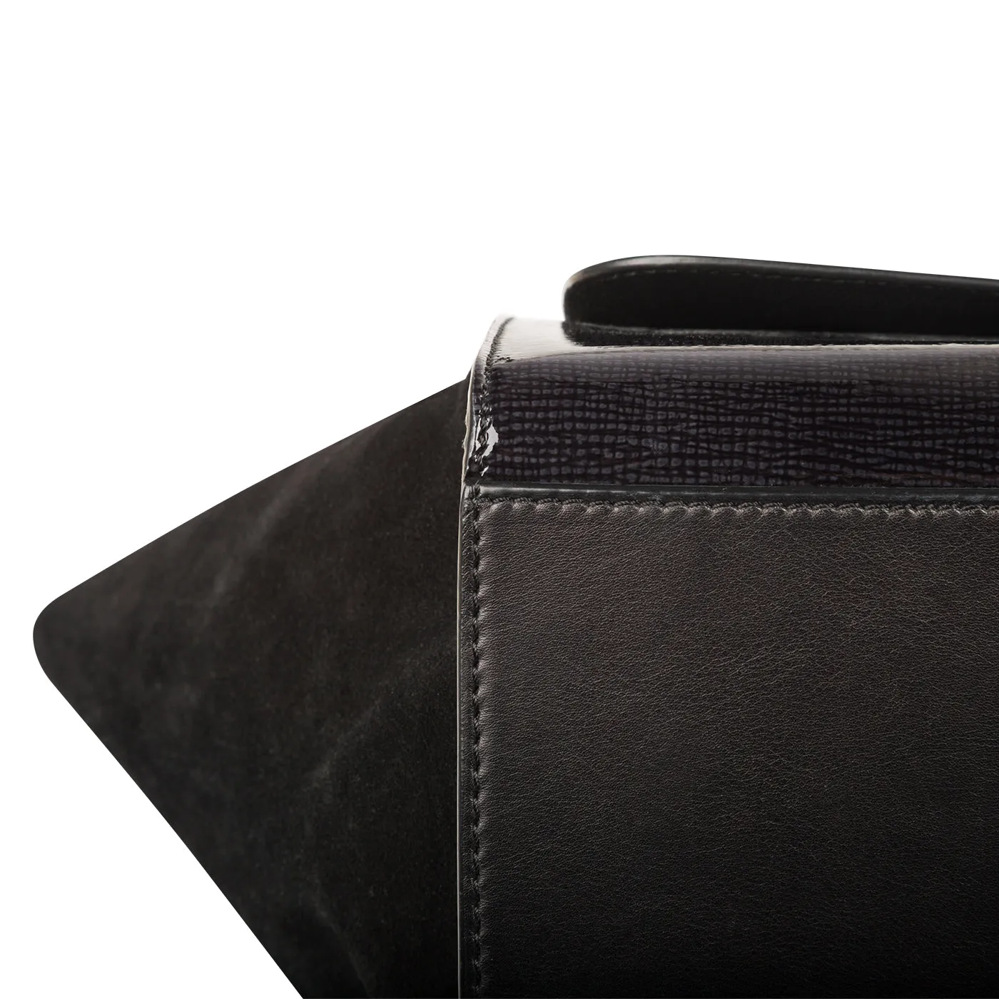 Trapeze Suede & Patent