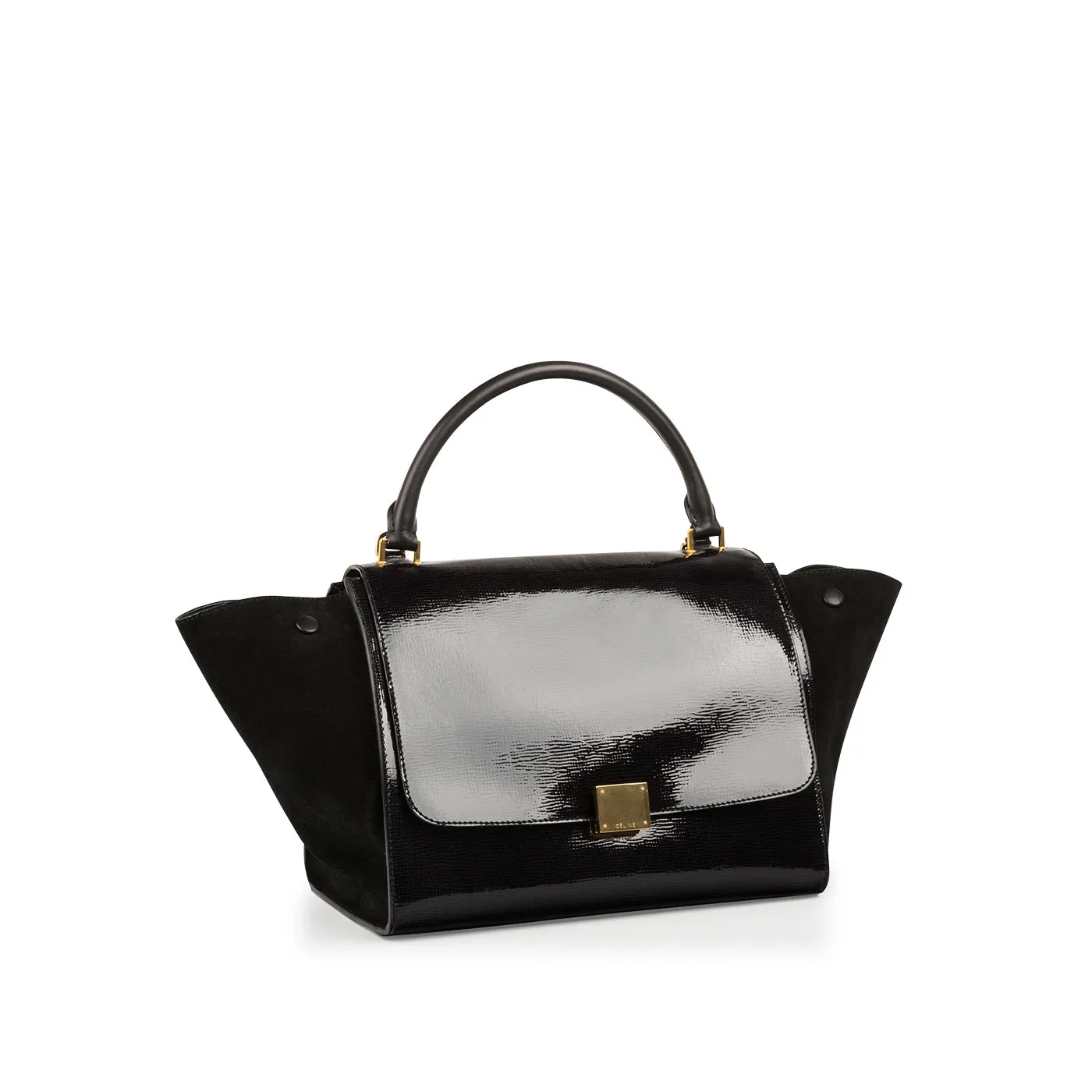 Trapeze Suede & Patent