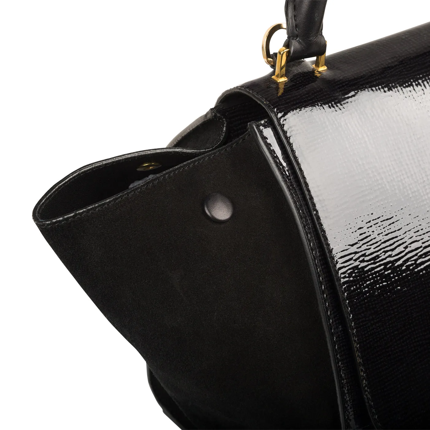 Trapeze Suede & Patent