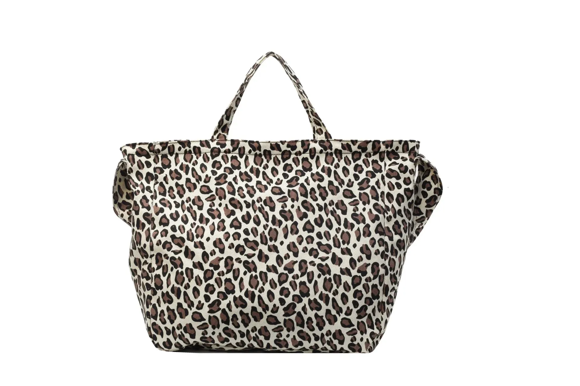 Versatile Casual Leopard Print Canvas Fashionable Crossbody Shoulder Bag