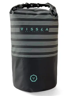 Vissla "7 Seas" Dry Bag 20L - Black Stripe