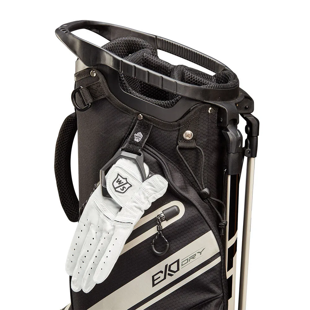 Wilson Exo Dry Waterproof Stand Bag - Staff Red/Black/White