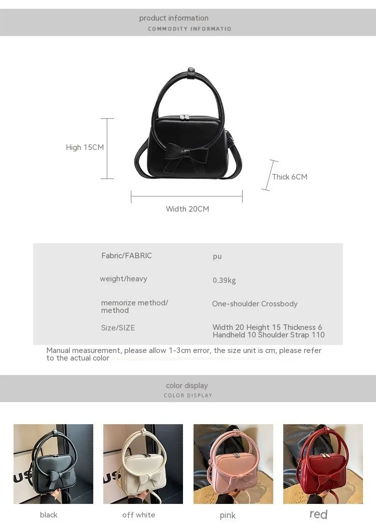 Women's Fashion Bow Knot Crossbody Shoulder Bag